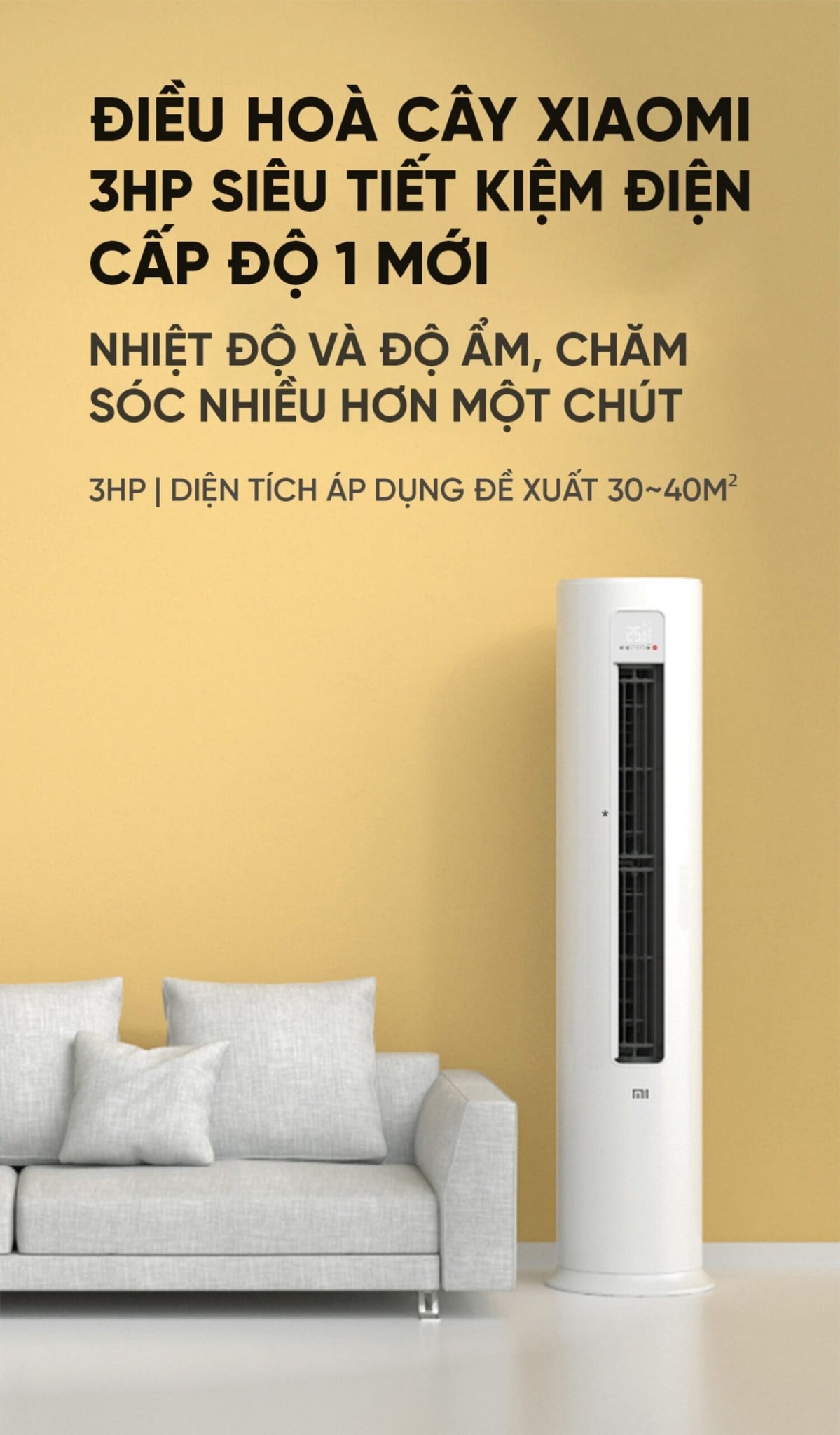 Điều Hoà Cây Xiaomi Mija KFR-72LW/N1A1 3HP 2 chiều – ảnh 2