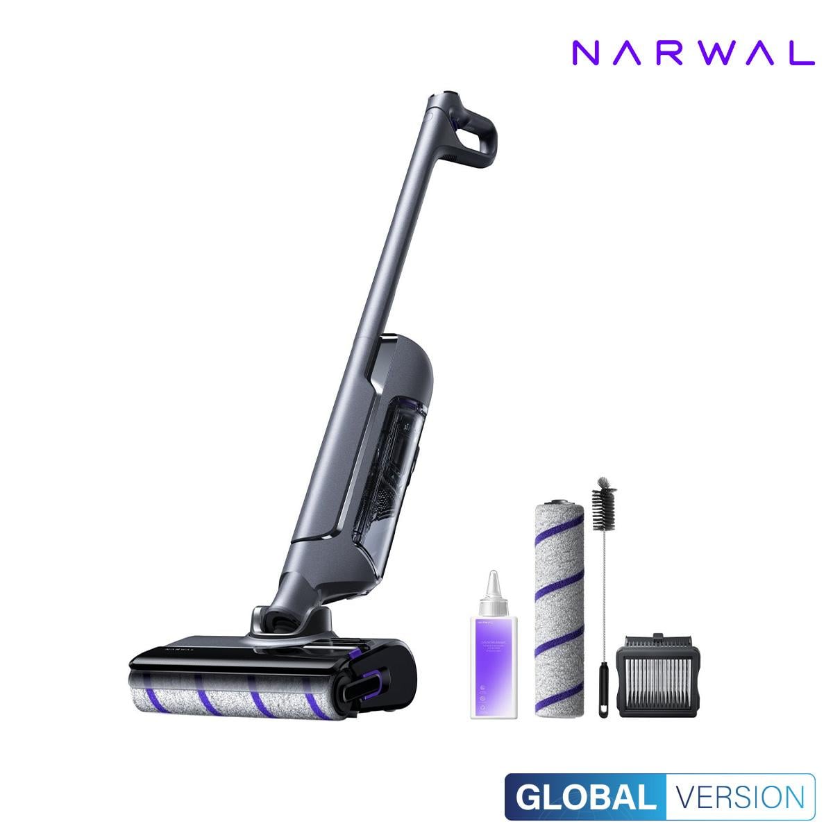Máy hút bụi lau nhà Narwal S20 Pro gập nghiêng 180°