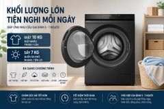 Máy giặt sấy Panasonic Inverter giặt 10 kg - sấy 7 kg NA-S20DG1BVT ảnh 4