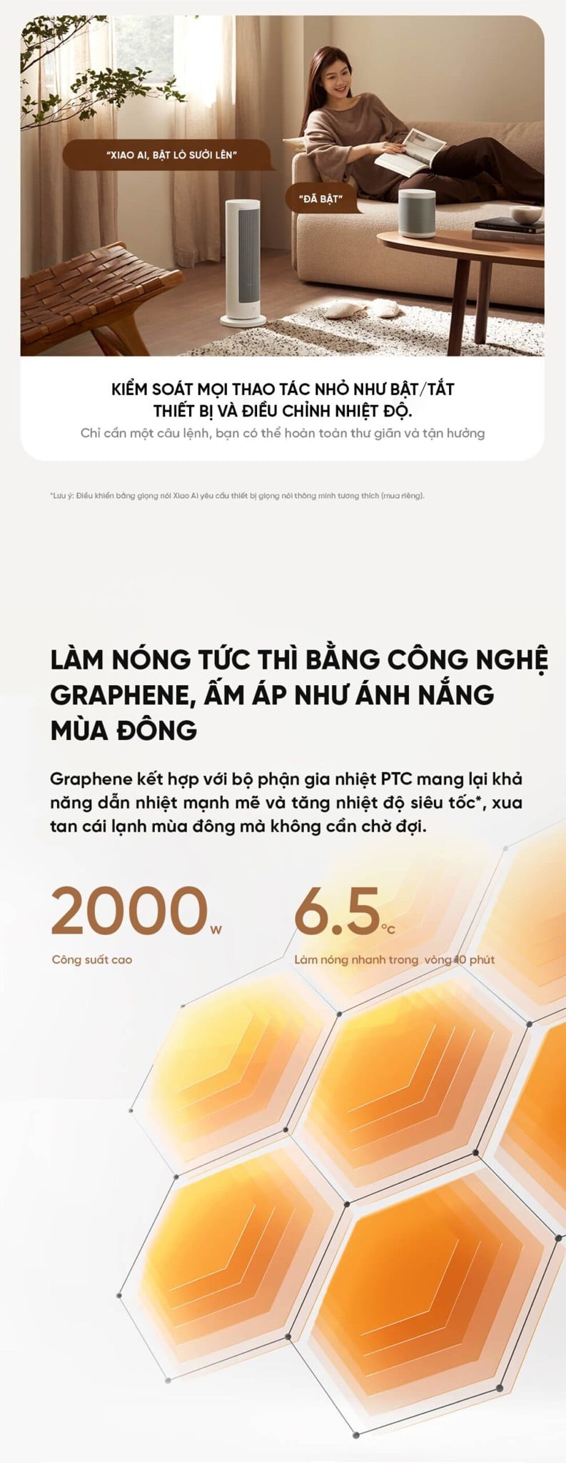 Máy sưởi Xiaomi Mijia LSNFJ04ZM – ảnh 5