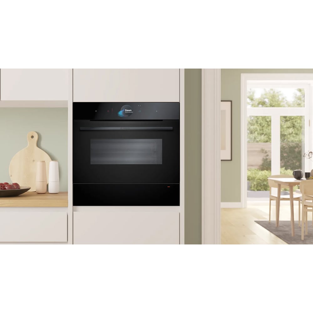 Home Connect – Lò nướng Bosch BIC9101B1 Ngăn giữ ấm 20 lít Series 8