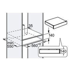 Ngăn giữ ấm Gaggenau 20 lít WS461112 Series 400 ảnh 8