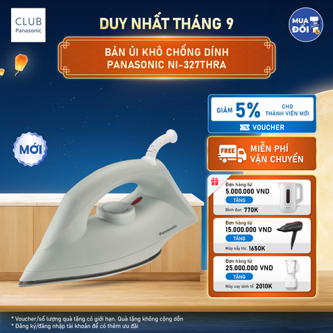 Bàn ủi khô chống dính Panasonic NI-327THRA