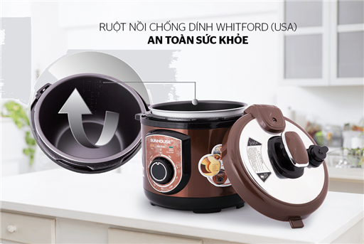 Nồi áp suất điện đa năng Sunhouse SHD1550 – ảnh 4