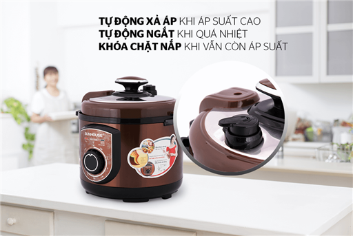 Nồi áp suất điện đa năng Sunhouse SHD1550 – ảnh 6
