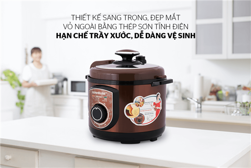 Nồi áp suất điện đa năng Sunhouse SHD1550 – ảnh 2