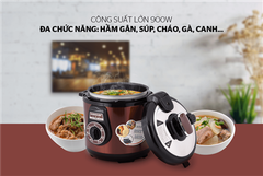 Nồi áp suất điện đa năng Sunhouse SHD1562 ảnh 5