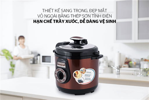 Nồi áp suất điện đa năng Sunhouse SHD1562 – ảnh 2