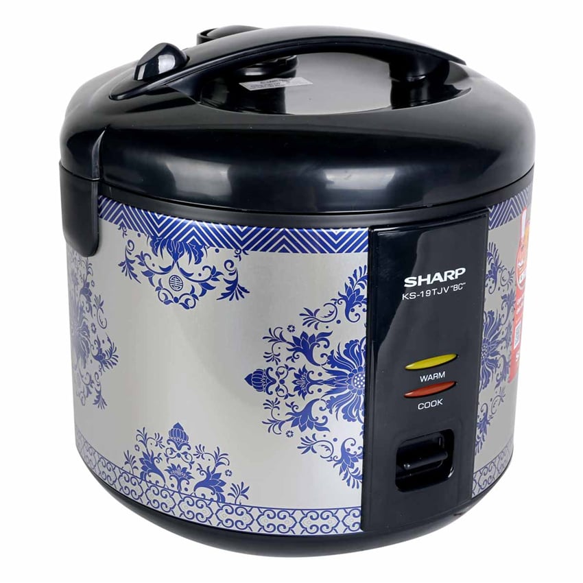 Nồi cơm điện dòng chống dính tăng cường xửng hấp Sharp 1.8 lít KS-19TJV-BC – ảnh 2