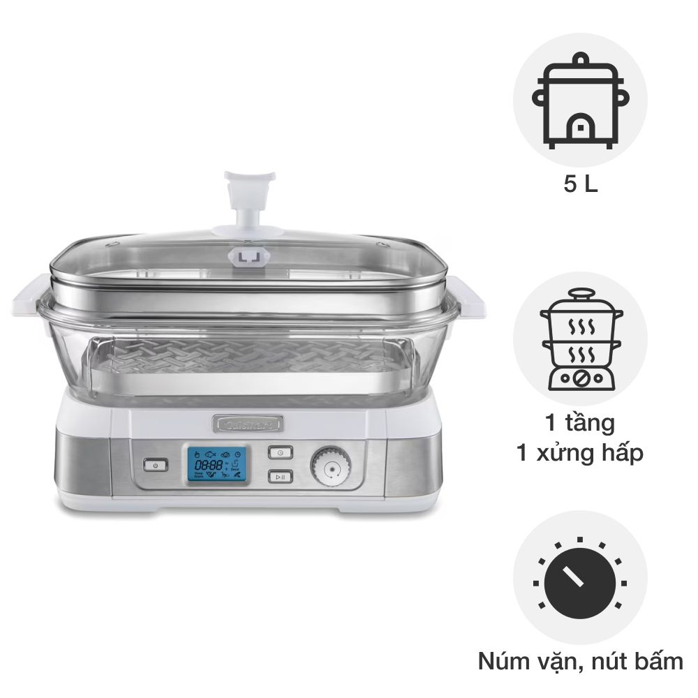 Nồi hấp điện Cuisinart 5 lít STM-3000HK