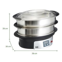 Nồi hấp điện Stockli 8 lít 0102.02 ảnh 7