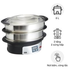 Nồi hấp điện Stockli 8 lít 0102.02 ảnh 1