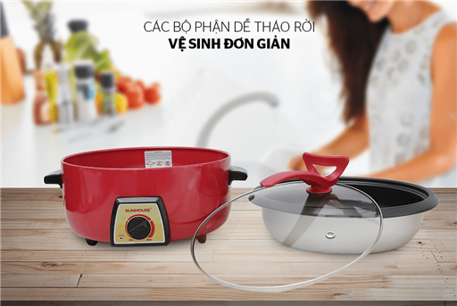 Lẩu điện Sunhouse SHD4520 – ảnh 5