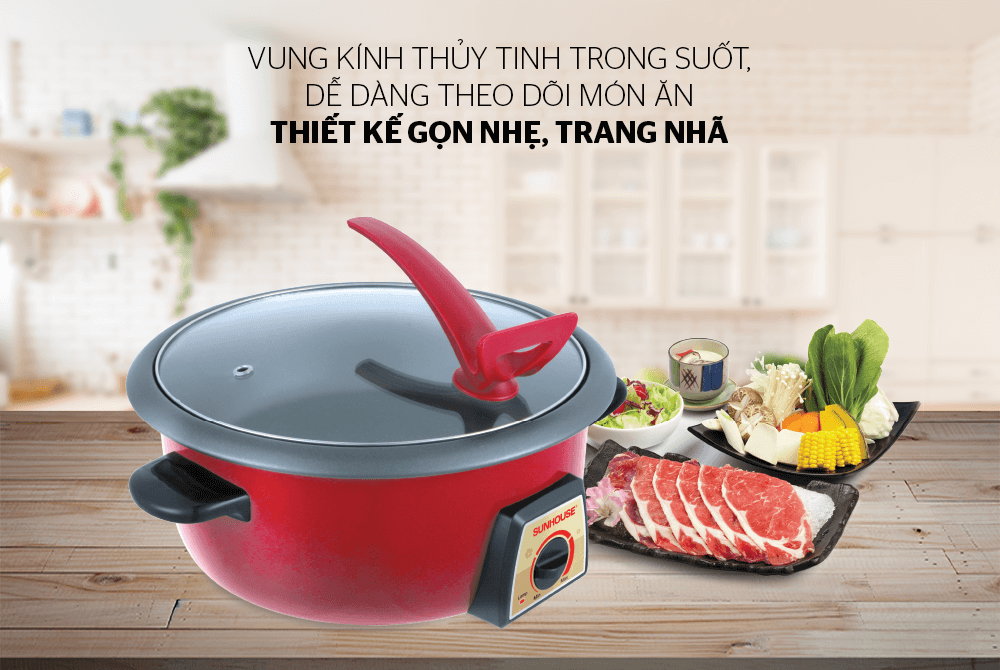 Lẩu điện Sunhouse SHD4520 – ảnh 7