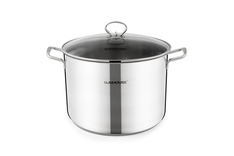 Nồi luộc gà inox 3 đáy Sunhouse SH28LG