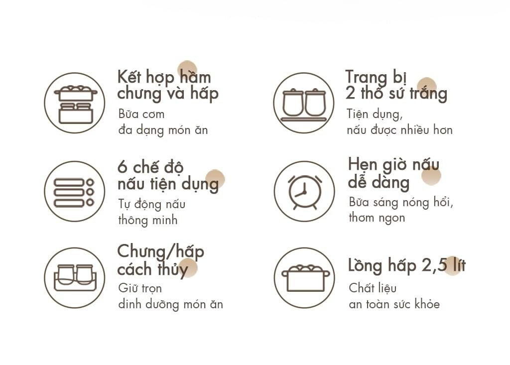 Nồi nấu chậm Bear DDZ-C10V1 – ảnh 5