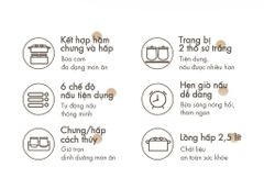 Nồi nấu chậm Bear DDZ-C10V1 ảnh 5
