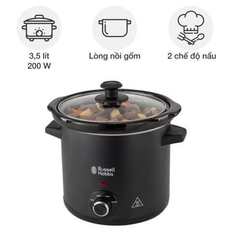 Nồi nấu chậm Russell Hobbs 3,5 lít 24180-56 Chalkboard