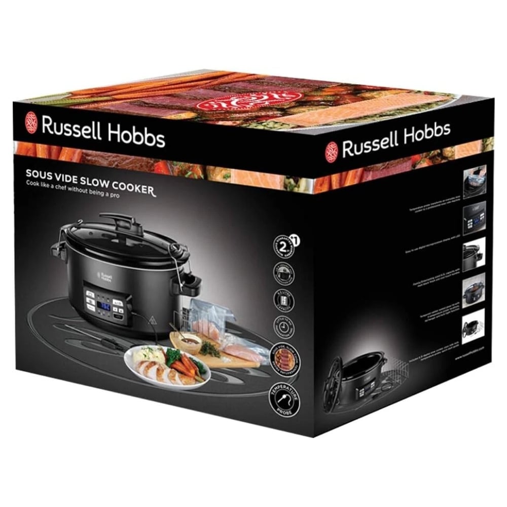 Nồi nấu chậm Sous vide Russell Hobbs 6,5 lít 25630-56 3in1 – ảnh 8
