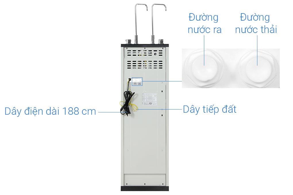 Máy lọc nước Kangaroo KG12S3H3 - hình ảnh thực tế Máy lọc nước Kangaroo KG12S3H3 - hình ảnh thực tế