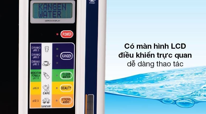 Máy lọc nước điện giải ion kiềm Kangen LeveLuk SD501 7 tấm điện cực