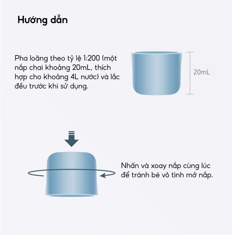 Nước lau sàn Roborock chai 1L dành cho robot hút bụi và máy lau nhà – ảnh 4