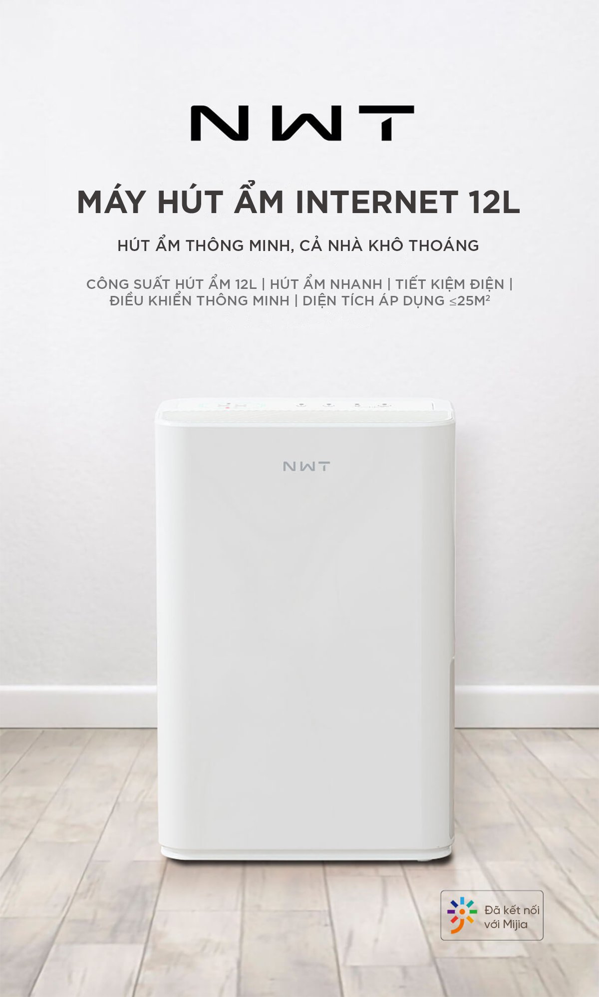 Máy hút ẩm NWT 12L – ảnh 2