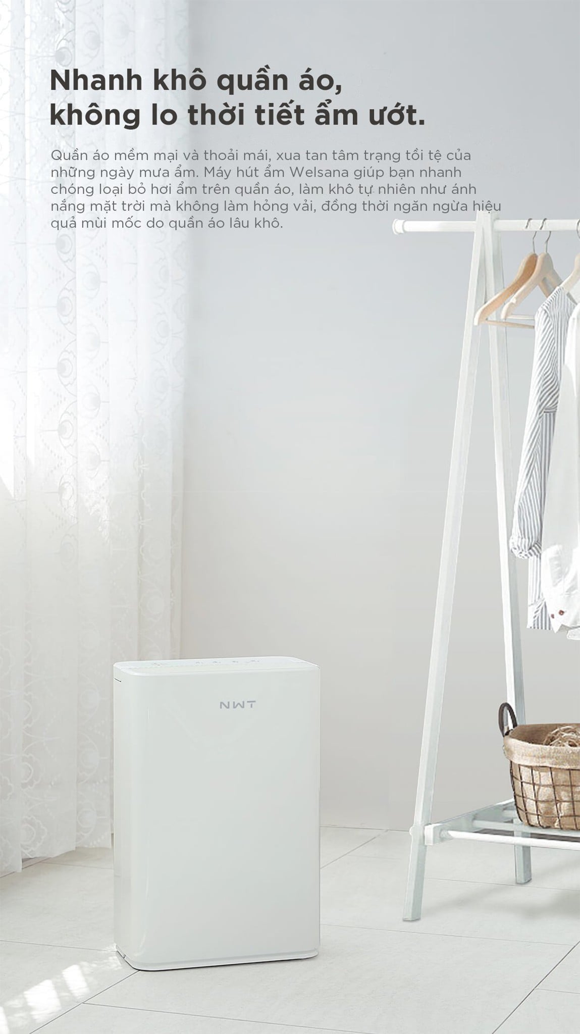 Máy hút ẩm NWT 12L – ảnh 5