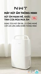 Máy hút ẩm NWT 18L ảnh 2