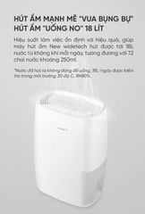 Máy hút ẩm NWT 18L ảnh 4