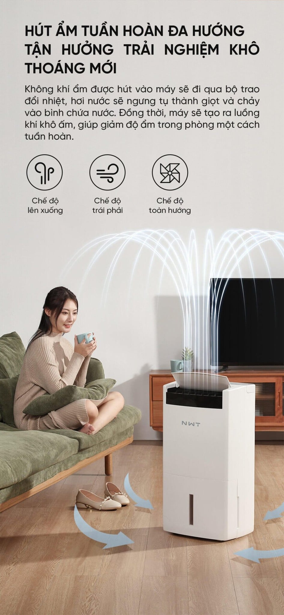 Máy hút ẩm NWT 24L – ảnh 7