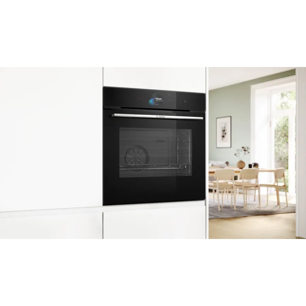 PerfectRoast Plus và PerfectBake Plus – Lò nướng Bosch HSG7584B1 kèm hấp Series 8 âm tủ