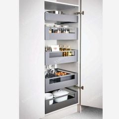 Tủ kho 4 tầng Eurogold EUM23490G - màu ghi, 90cm