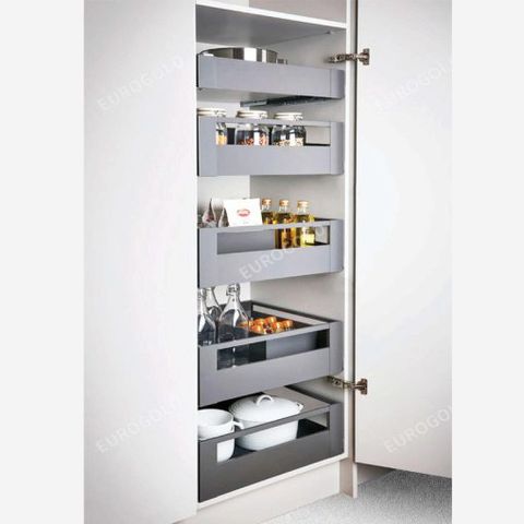 Tủ kho 5 tầng Eurogold EUM23560G - màu ghi, 60cm