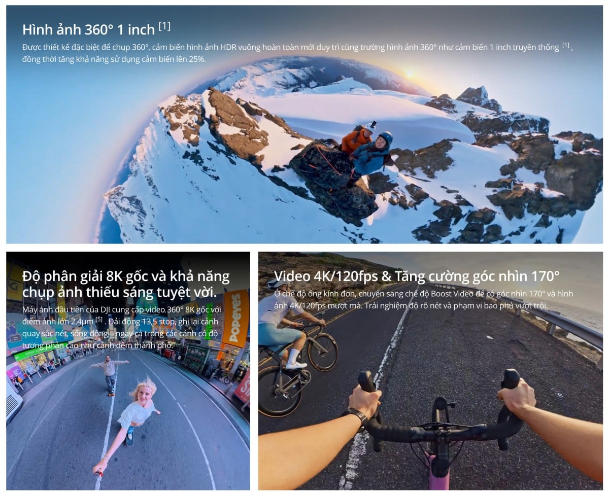 Camera Dji Osmo 360 Standard Combo – ảnh 8