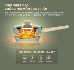 Quánh phủ sứ nano đáy từ Sunhouse healthy MP18T ảnh 7