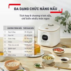 Nồi cơm điện tử Mini Tefal Rice Mate RK515168 - 0.7L ảnh 3