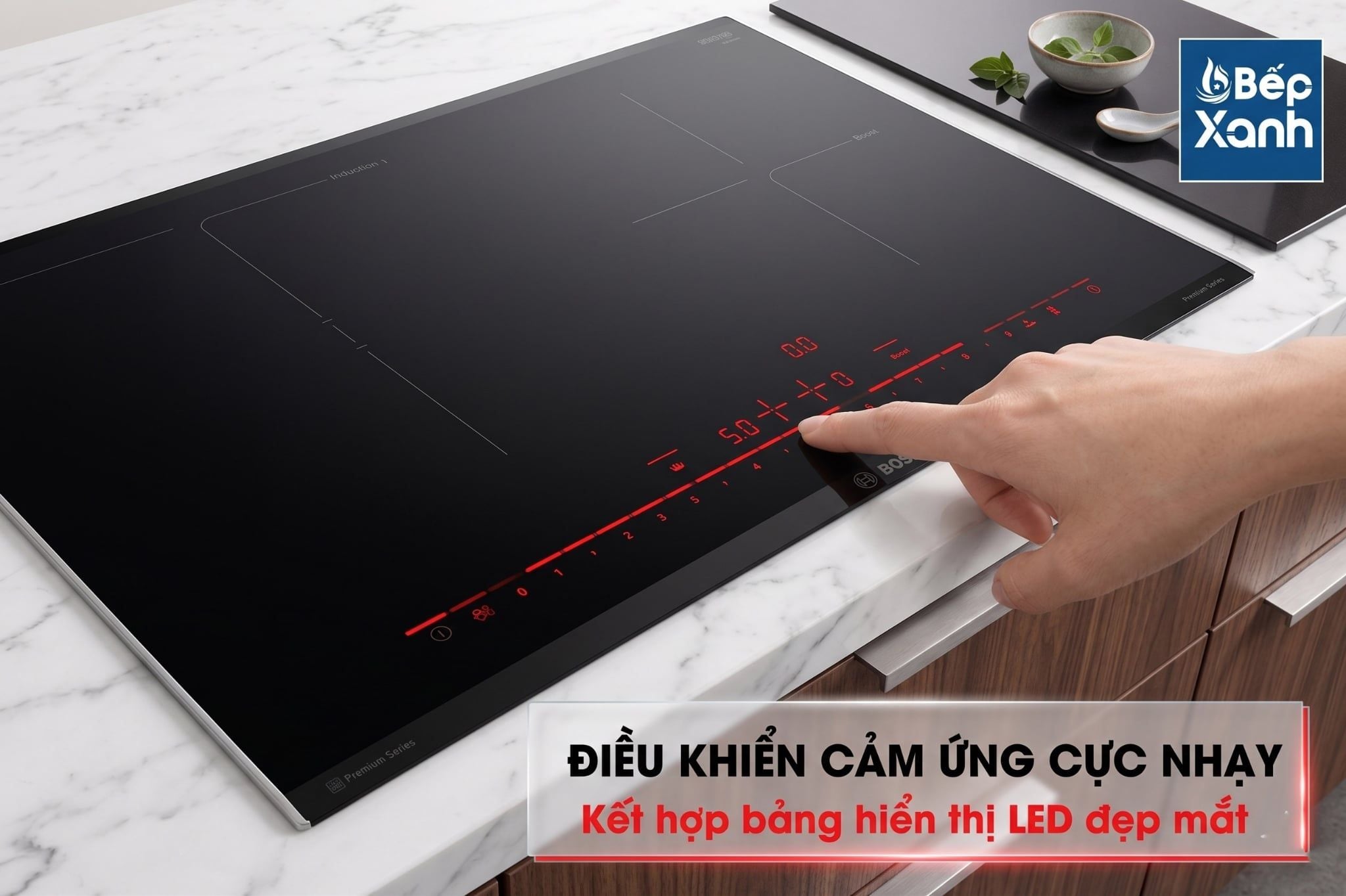  Bếp Từ 3 Vùng Nấu Bosch PID675DC1E 