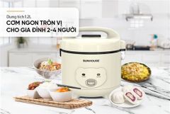 Nồi cơm điện 1.2L Sunhouse SHD8224W ảnh 6
