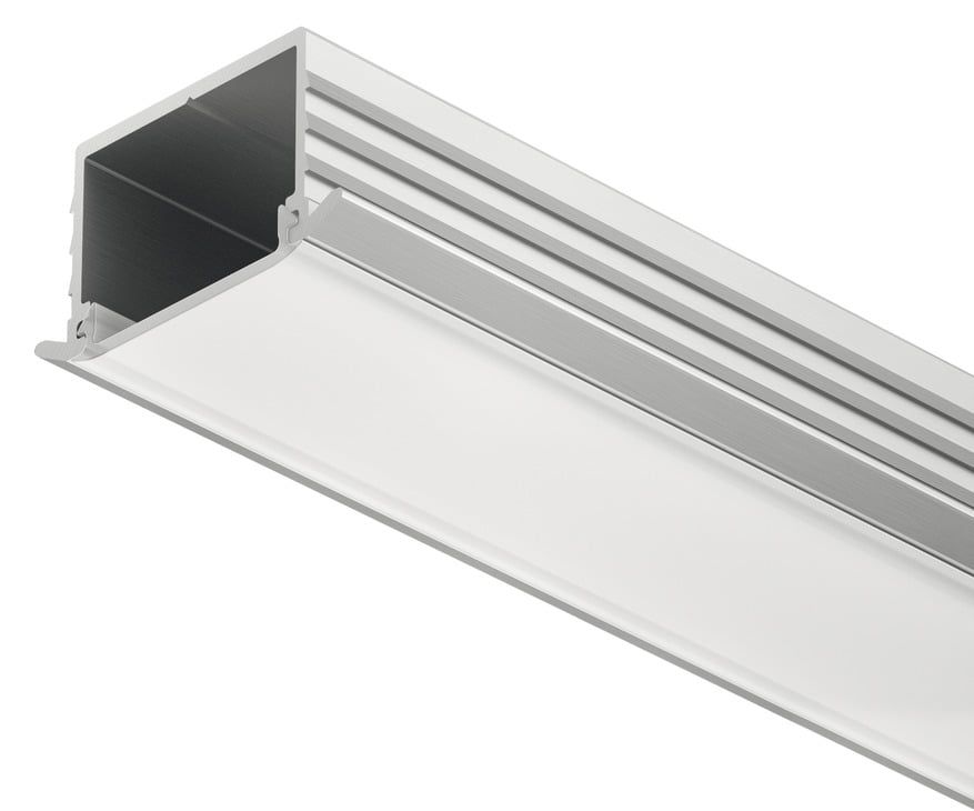 Thanh nhôm 1191 màu bạc dài 2.5m Hafele 833.72.984