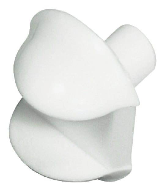 Chốt đỡ kệ kính = nhựa trắng 5/6mm Hafele 287.28.770 Chốt đỡ kệ kính = nhựa trắng 5/6mm Hafele 287.28.770
