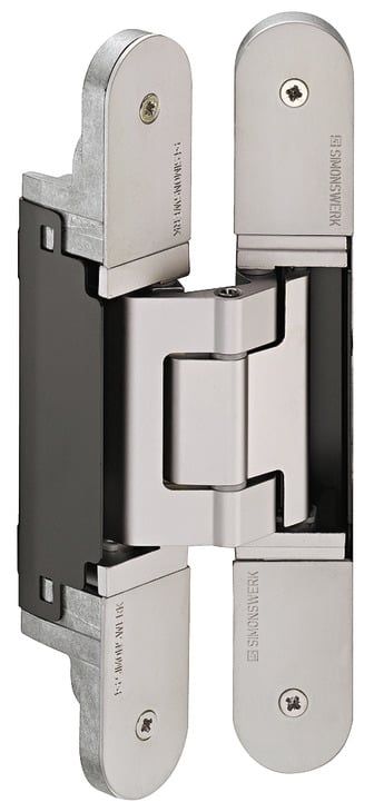 Bản lề âm TE540 3D satin brass Hafele 924.19.285