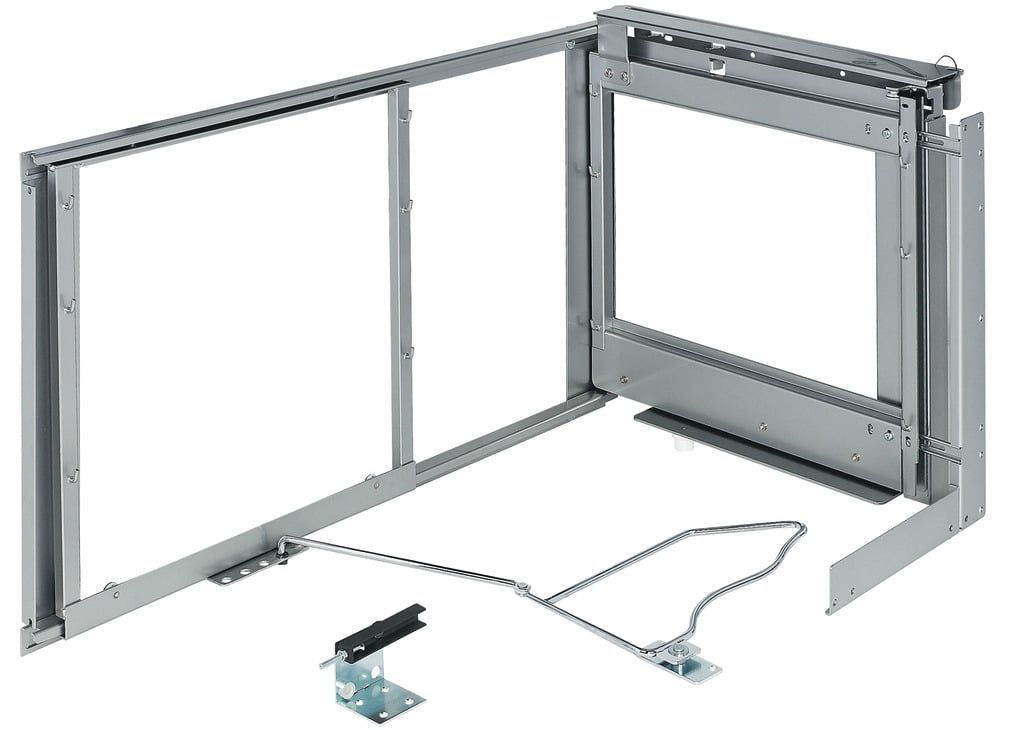 Magic corner frame r/hand silver Hafele 546.17.223