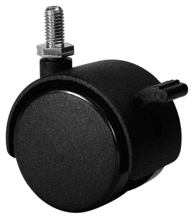 Caster NO BRK 5/16-18 PL BLK 50mm Hafele 660.04.353