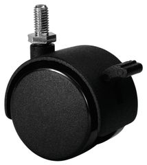 Caster NO BRK 5/16-18 PL BLK 50mm Hafele 660.04.353