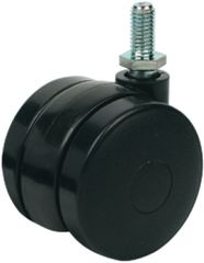 Bánh XE đôi màu đen M8 40mm Hafele 660.09.304