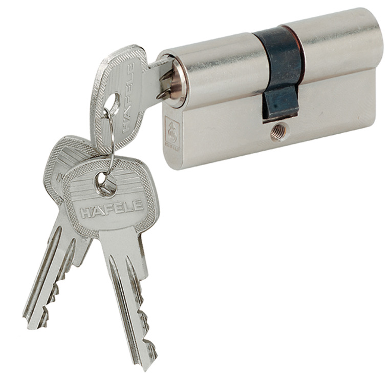 Ruột Khóa 2 Đầu Chìa 65mm Hafele 916.96.601 - Ruột khóa 2 đầu chìa 65mm Häfele 916.96.601 dùng cho cửa nào?