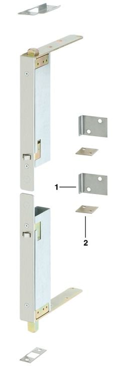 Chốt cửa vàng bóng Hafele 911.62.035