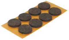 Furniture glide FELT 20x3mm brown Hafele 650.06.103