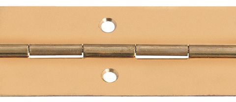 Bản lề piano 32x0.8mm x3.5m (đồng bóng) Hafele 351.03.847